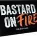 The Bastard Man Cave Plate Bastard on Fire wandbord