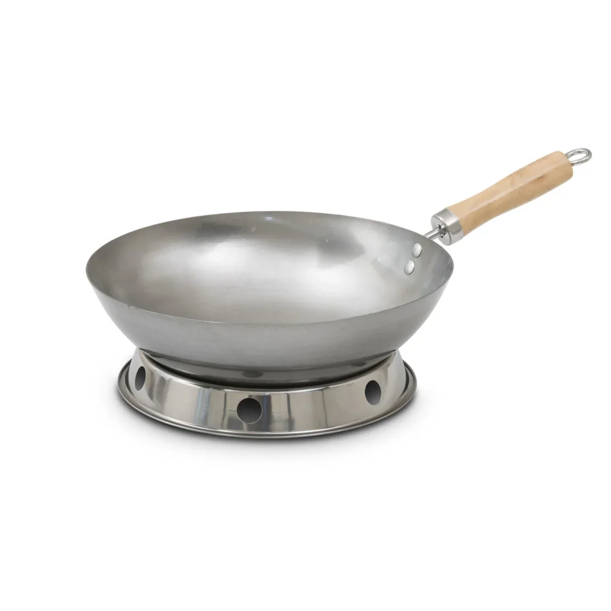 Hot Wok onderzetter voor wokpan van RVS (HW5771) met wok