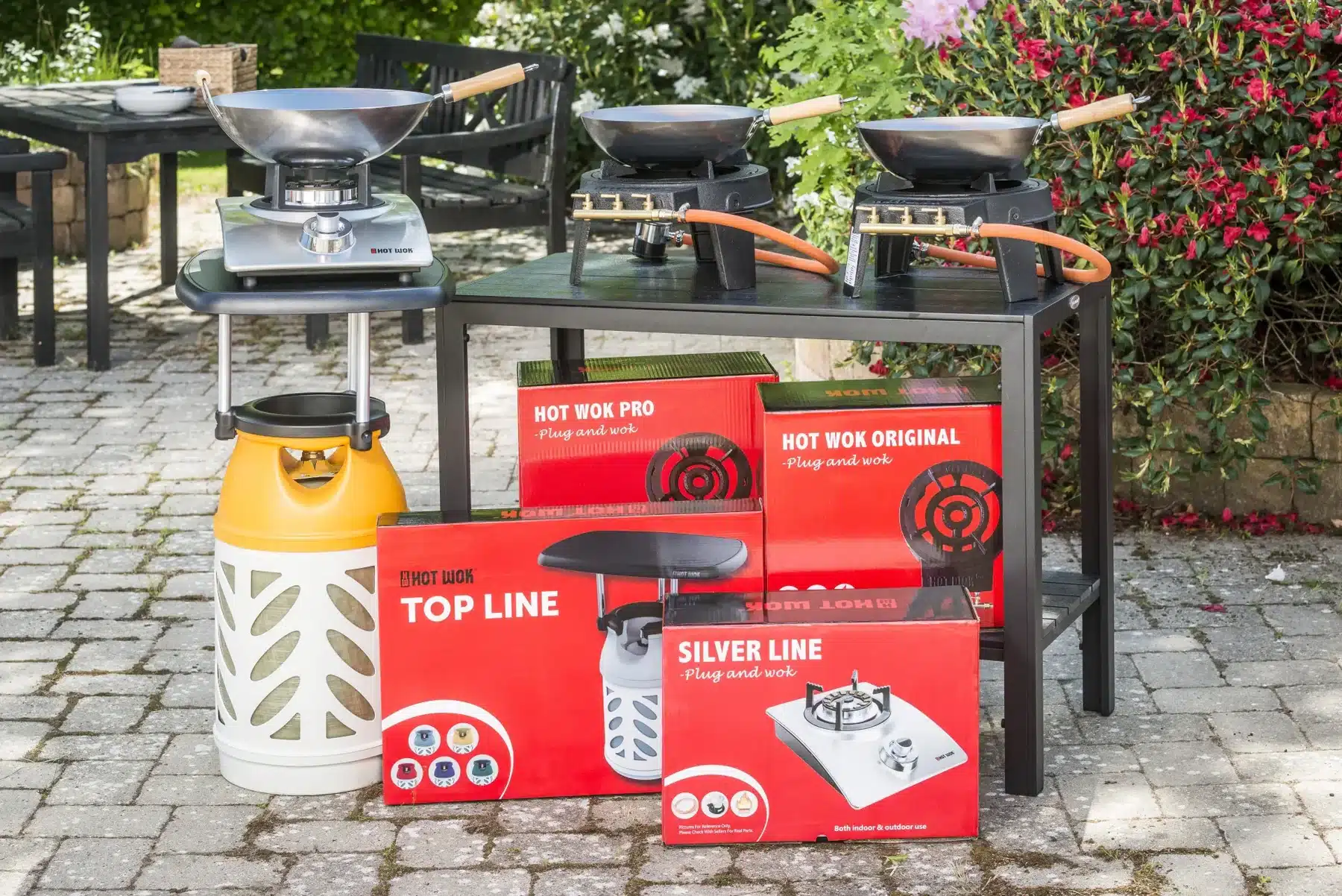 Hot Wok Professional 12 kW wokbrander overzicht