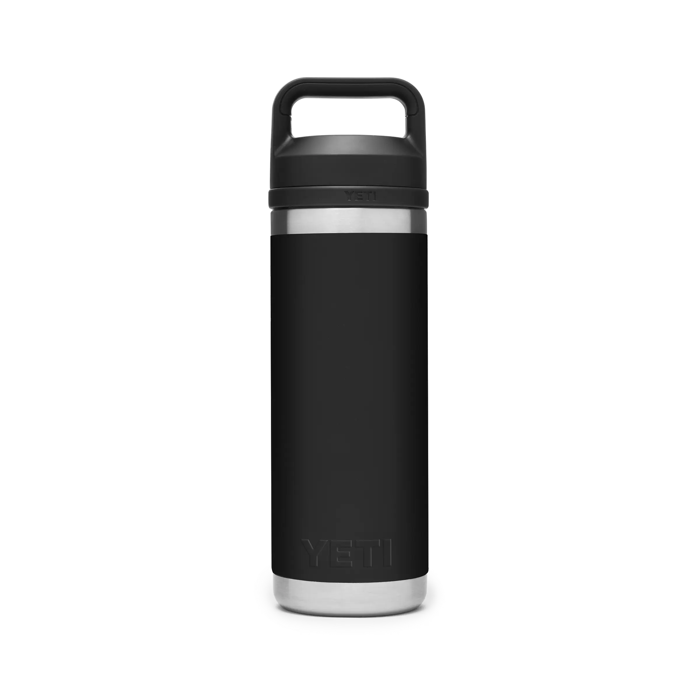 YETI Rambler 18 oz Bottle Black 532 ml met Chug Cap vacuümisolatie