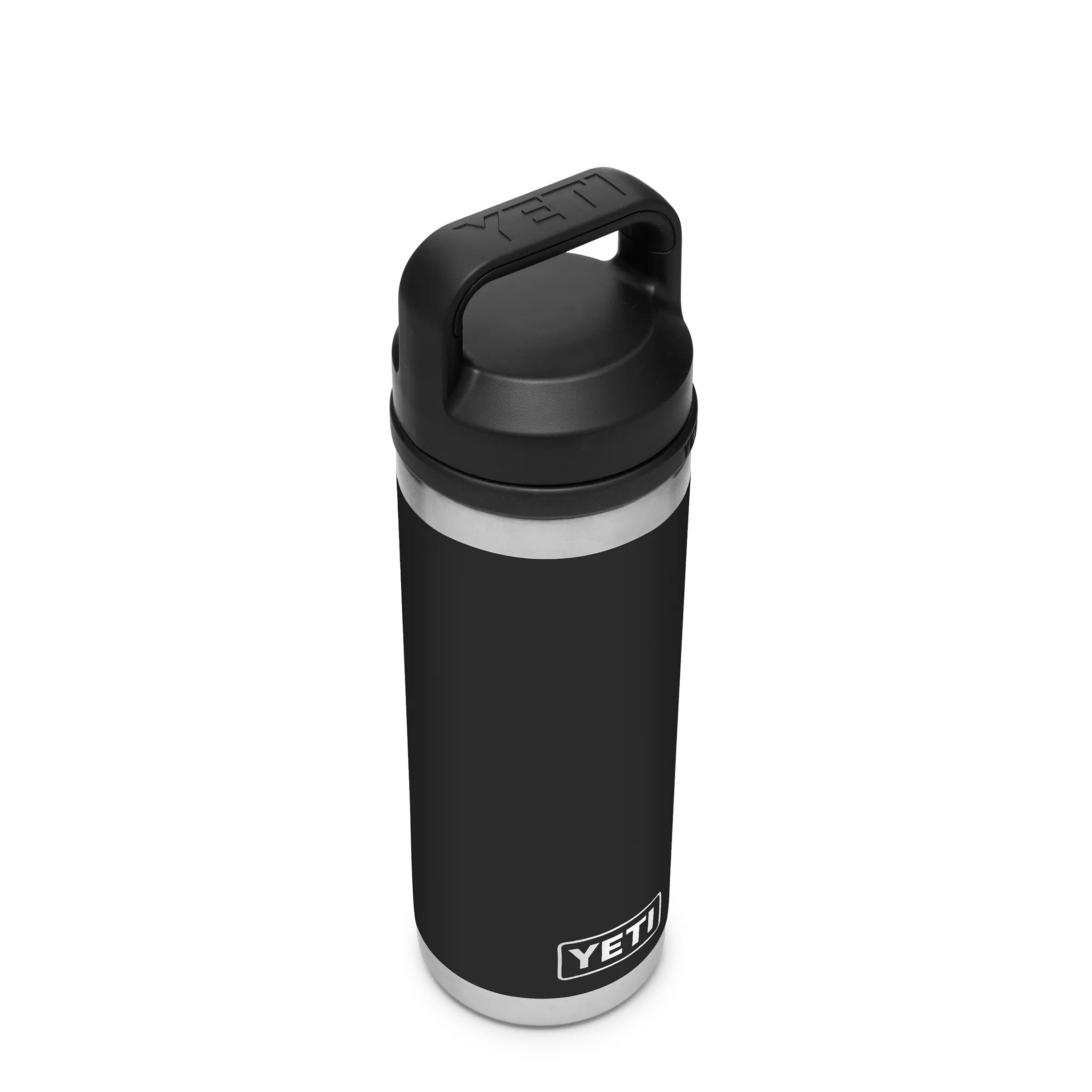 YETI Rambler 18 oz Bottle Black 532 ml met Chug Cap vacuümisolatie