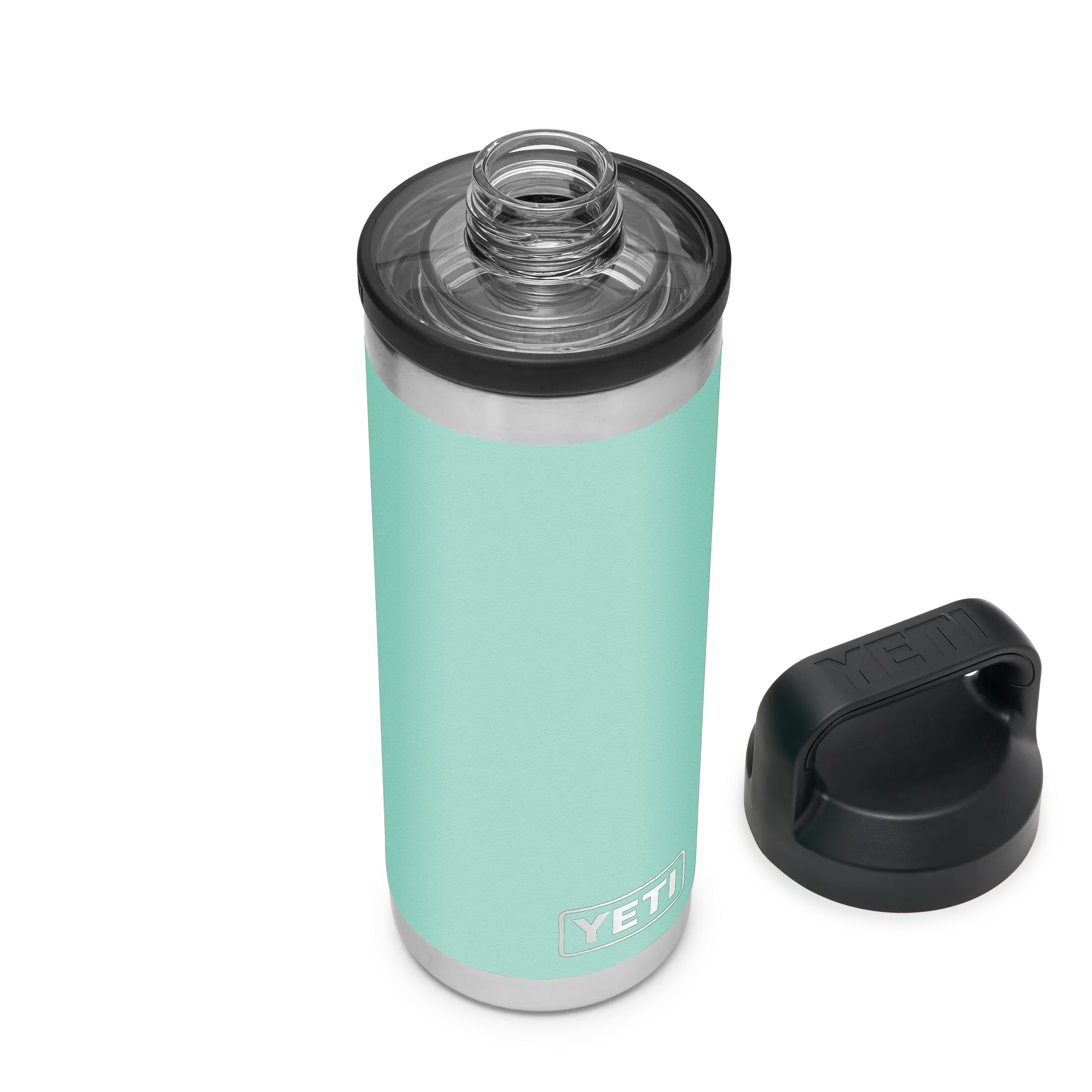 YETI Rambler 18 oz Bottle Seafoam 532 ml met Chug Cap vacuümisolatie