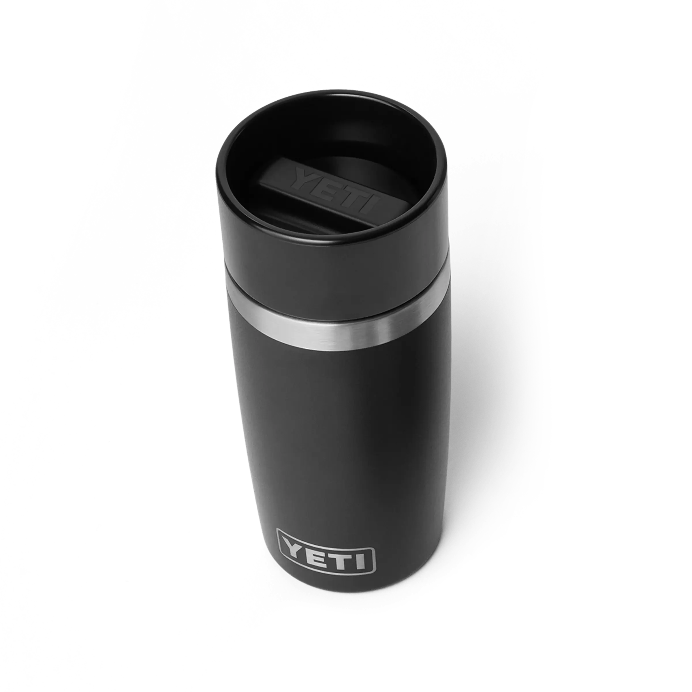 YETI Rambler 12 oz Bottle Black 354 ml met 360 graden HotShot dop
