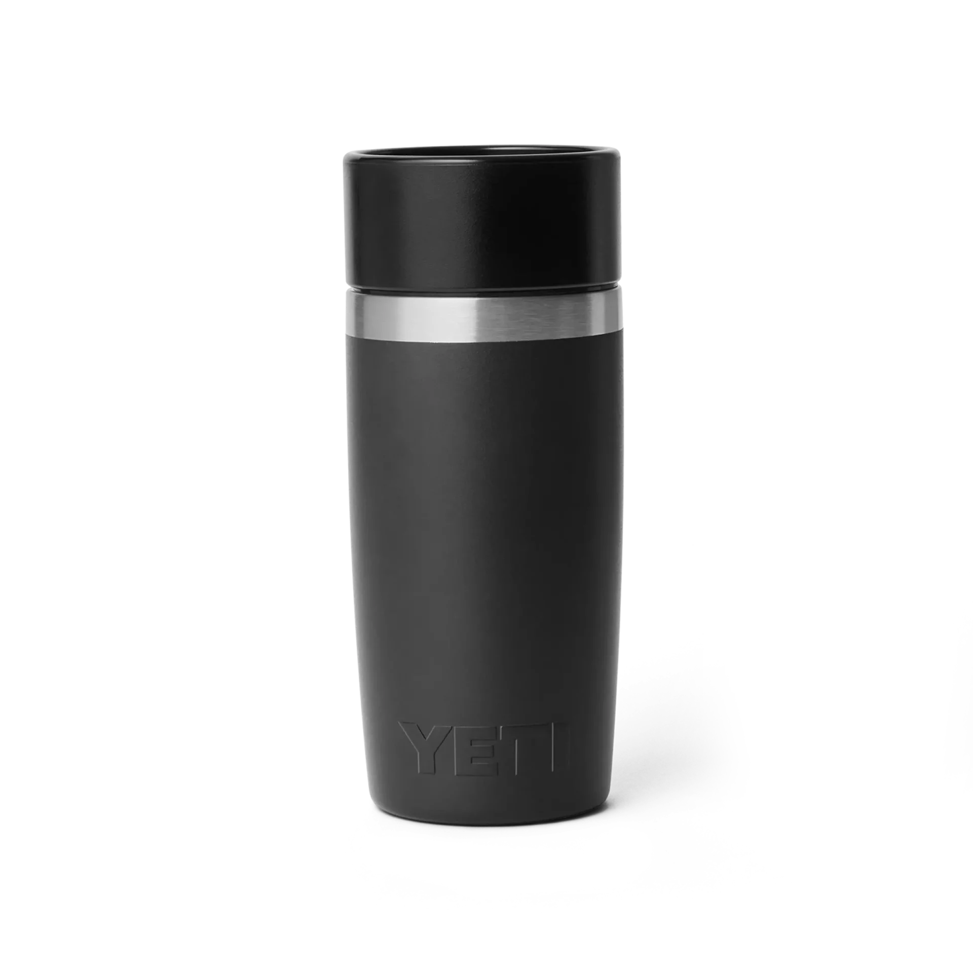 YETI Rambler 12 oz Bottle Black 354 ml met 360 graden HotShot dop