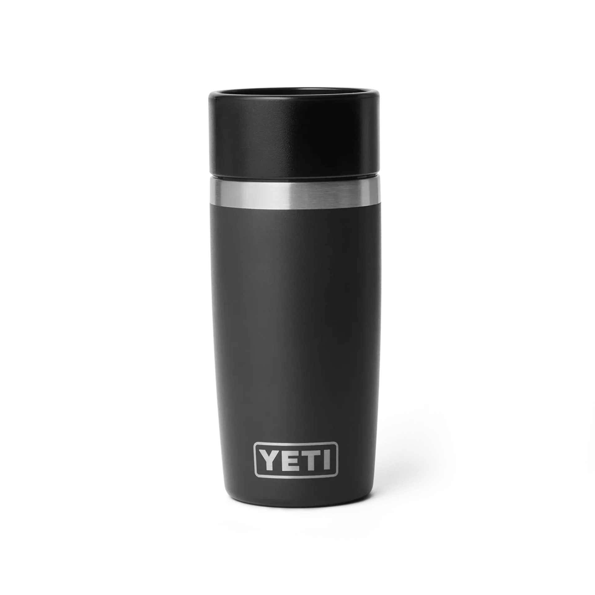 YETI Rambler 12 oz Bottle Black 354 ml met 360 graden HotShot dop