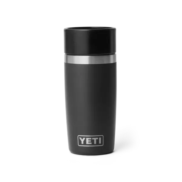 YETI Rambler 12 oz Bottle Black 354 ml met 360 graden HotShot dop