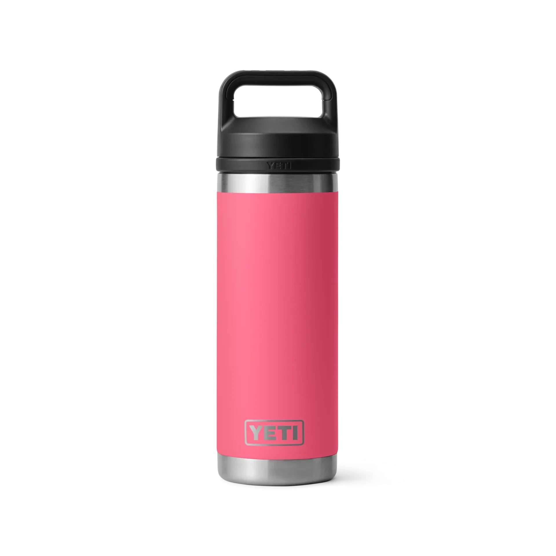YETI Rambler 18 oz Bottle Tropical Pink 532 ml met Chug Cap vacuümisolatie