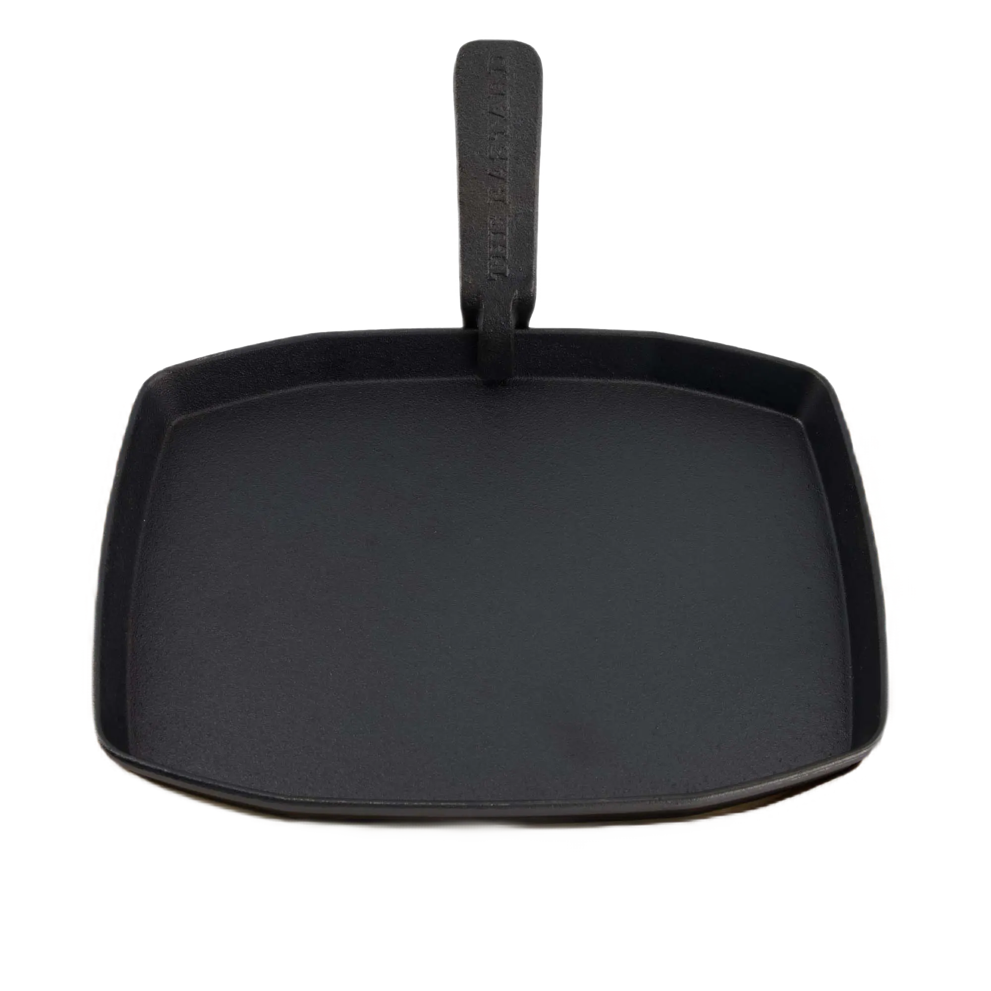 The Bastard Sizzling Plate & Holder gietijzer 24x32 cm
