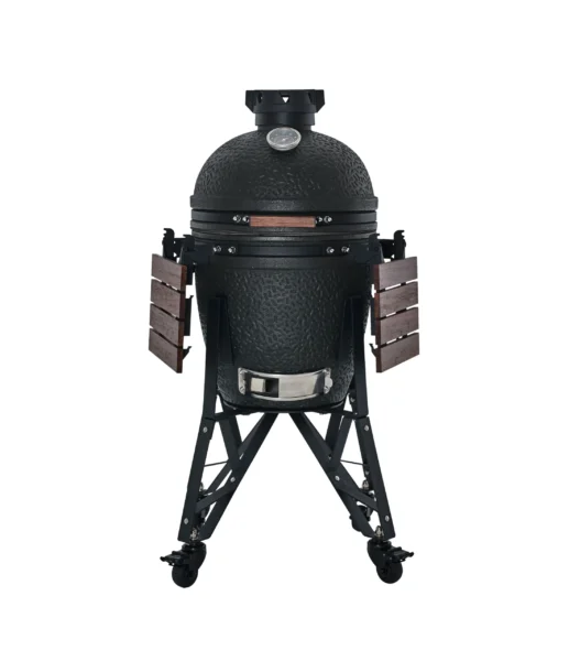 The Bastard Original Urban Medium Complete BU203 matzwart kamado 40 cm met onderstel en zijtafels