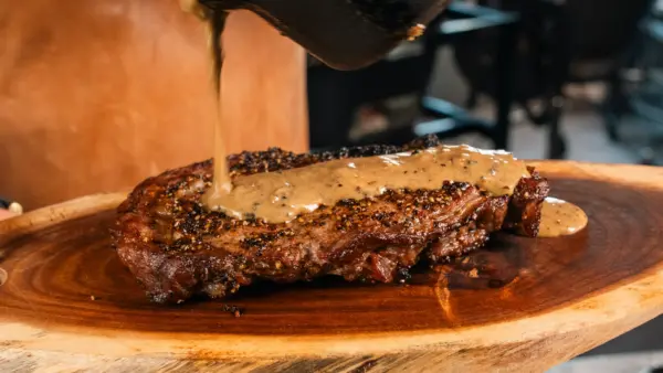 steak au poivre