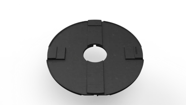 The Bastard Shield Large gietijzeren hitteschild TBAI731 voor low and slow en indirect grillen