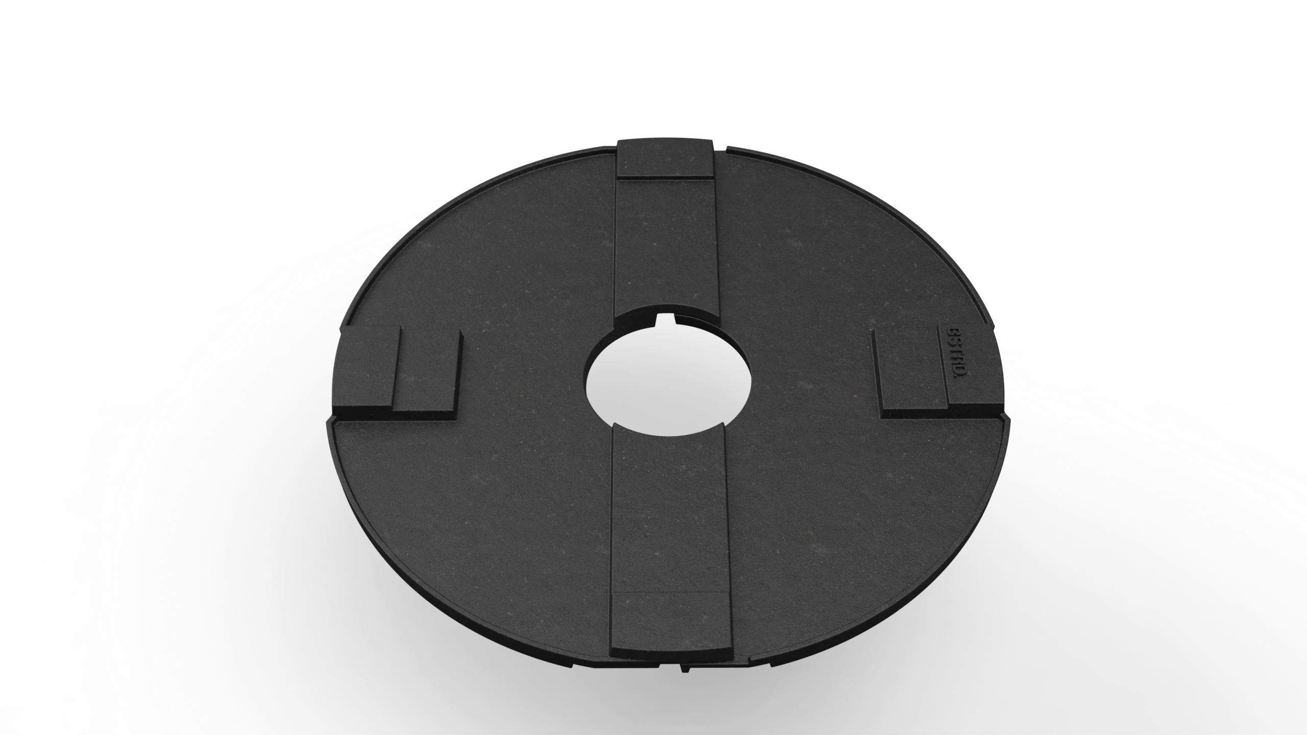 The Bastard Shield Large gietijzeren hitteschild TBAI731 voor low and slow en indirect grillen