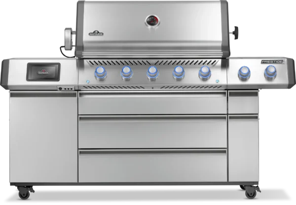 Napoleon Prestige PRO 665 Connected RVS gasbarbecue met draaispit en SIZZLE ZONE